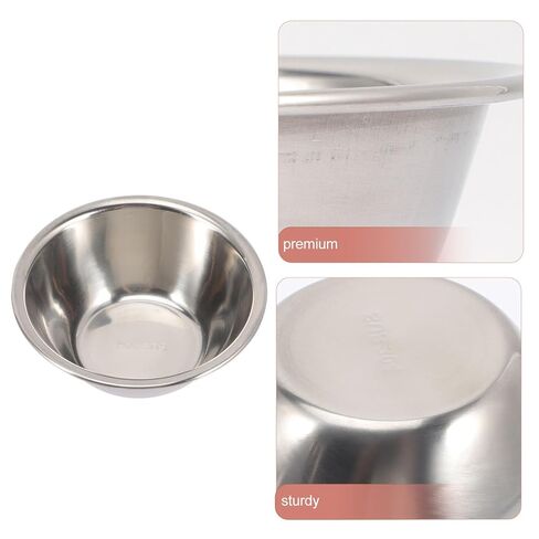 وعاء قياس السوائل الطبية من الفولاذ المقاوم للصدأ 304 من ديديساون مع حامل كرات قطنية، حوض تخزين الأدوات الجراحية مقاس 12 سم للاستخدام السريري والمختبري in Kuwait