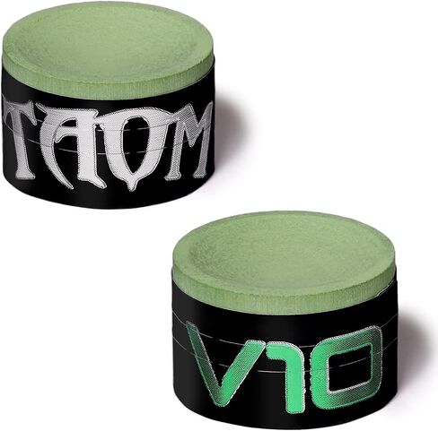 Taom V10 Billiard Pool Cue Premium Chalk Green - مع حامل طباشير رصاصي in Saudi Arabia