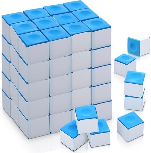 72 Pcs Pool Chalk Cubes, Billiard Cue Chalks, Pool Stick Chalk Table Accessories for Clubs Bars Home in Saudi Arabia