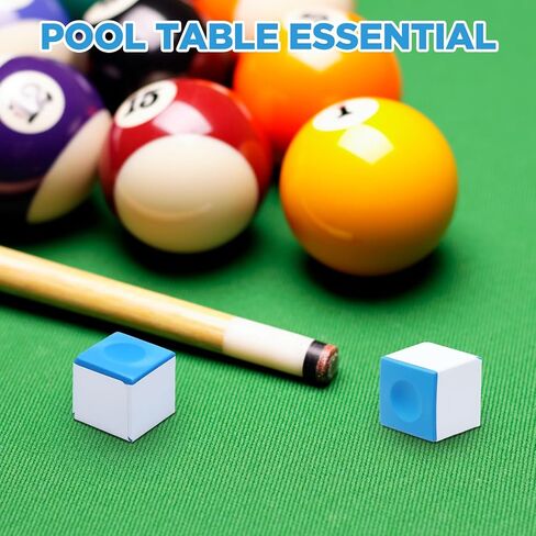 72 Pcs Pool Chalk Cubes, Billiard Cue Chalks, Pool Stick Chalk Table Accessories for Clubs Bars Home in Saudi Arabia