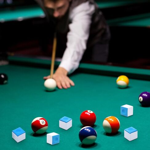 72 Pcs Pool Chalk Cubes, Billiard Cue Chalks, Pool Stick Chalk Table Accessories for Clubs Bars Home in Saudi Arabia