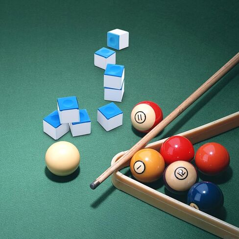 72 Pcs Pool Chalk Cubes, Billiard Cue Chalks, Pool Stick Chalk Table Accessories for Clubs Bars Home in Saudi Arabia