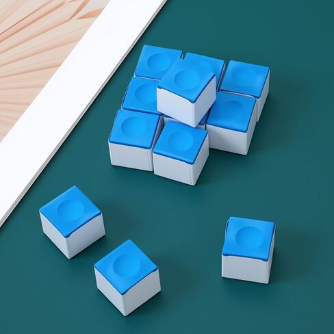 72 Pcs Pool Chalk Cubes, Billiard Cue Chalks, Pool Stick Chalk Table Accessories for Clubs Bars Home in Saudi Arabia