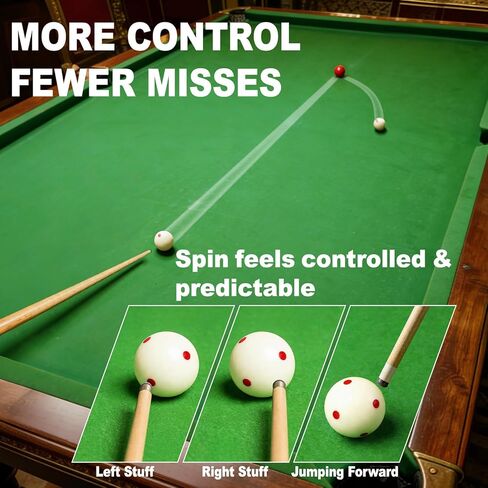 Pool Cue Chalk 4 Pack, Nano Billiard Chalk Round Cue Chalk, Smooth Low Residue Pool Chalk, Reduce Miscue, Durable Long Lasting Chalk for Pool Table, Bars, Clubs & Home – Green in Kuwait