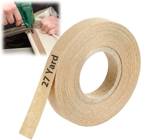 78 Yard x 1/2" Upholstery Tack Strip, Hard Upholstery Sofa Making Strips Great for Making Professional Edges Repair on Furniture Chair Sofa,Longer Upholstery Tacking Strip (2 x 39 Yard) in Kuwait