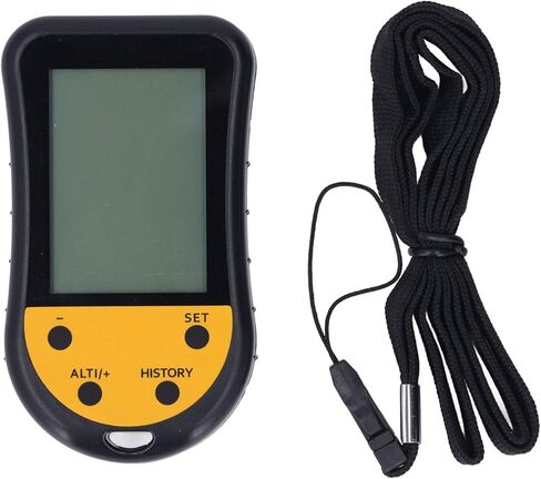 Digital Altimeter Multifunctional LCD Backlit Display Portable Compass Altimeter Barometer Thermometer for Outdoor Sports ABS Material in Saudi Arabia