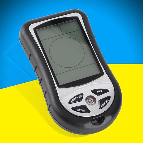 مقياس الارتفاع الرقمي متعدد الوظائف، بوصلة، توقعات الطقس للمشي لمسافات طويلة في الهواء الطلق وصديق للبيئة، مصنوع من البلاستيك المصنوع من مادة ABS الرقمية المتينة in Kuwait