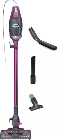 Shark Rocket Pro DLX | Corded Stick Vacuum | Removable Hand Vacuum, Advanced Swivel Steering, XL Dust Cup Capacity | Crevice Tool, Upholstery Tool & Anti-Allergen Dust Brush | Gold | HV371GD in Saudi Arabia