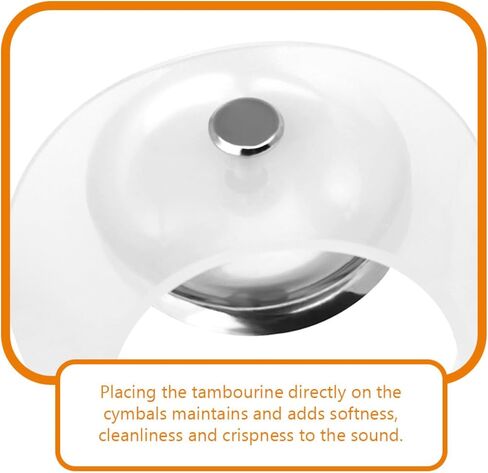 Zerodeko صف مزدوج مرحبا قبعة الدف طبل الصنج الجرس 6 قطعة مجموعة حلقة الصنج سيليكون ل طقم طبلة أداء الملحقات in Saudi Arabia