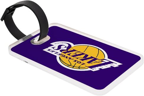 Desert Cactus Los Angeles Lakers Luggage Tag – Official LA Lakers NBA National Basketball Travel ID Label for Suitcases, Bags, and Carry-Ons (Acrylic Luggage Tag D) in Saudi Arabia