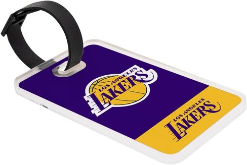 علامة الأمتعة Desert Cactus Los Angeles Lakers - بطاقة تعريف السفر الرسمية لكرة السلة الوطنية لكرة السلة LA Lakers NBA للحقائب والحقائب والحقائب المحمولة (علامة الأمتعة الأكريليك D) in Kuwait