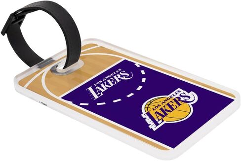 علامة الأمتعة Desert Cactus Los Angeles Lakers - بطاقة تعريف السفر الرسمية لكرة السلة الوطنية لكرة السلة LA Lakers NBA للحقائب والحقائب والحقائب المحمولة (علامة الأمتعة الأكريليك D) in Kuwait