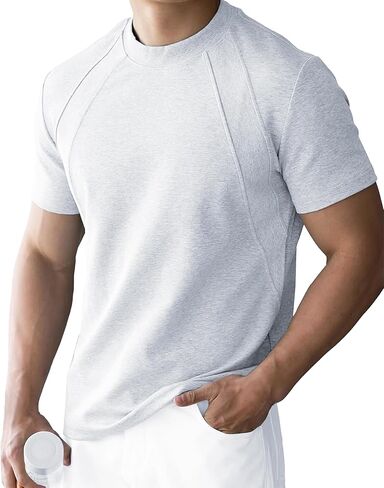 تي شيرتات Fioboc Mens-قمصان الأكمام قصيرة الأكمام للرجال للأداء. in Kuwait