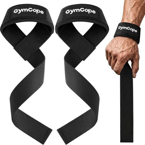 Lifting Wrist Straps for Weightlifting, Heavy Duty Wrist Straps for Deadlifts, Powerlifting, Bodybuilding and Strength Training, Secure Grip Support for Men Women 1 Pair in Saudi Arabia