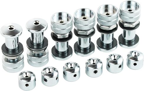 Guyker Tuning Pegs, Chrome Guitar Tuners Tuning Keys Machine Heads(GK01, 6 Piece) in Saudi Arabia