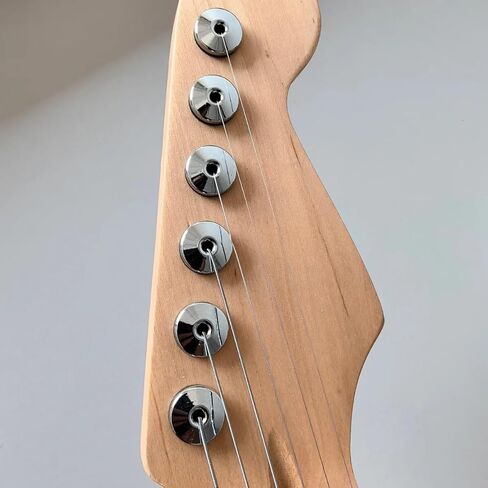 Guyker Tuning Pegs, Chrome Guitar Tuners Tuning Keys Machine Heads(GK01, 6 Piece) in Saudi Arabia