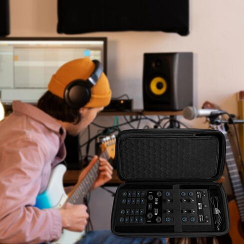 حقيبة تحكم DJ ممتازة متوافقة مع NI TRAKTOR X1 MK3، F1، Z1 بسحابات مزدوجة ناعمة، جيب شبكي ناعم، حقيبة حمل ذات هيكل صلب مع حزام مثالي لتخزين الاستوديو والأداء الخارجي in Saudi Arabia