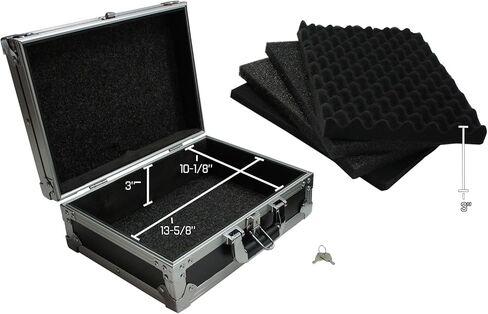 Harmony Audio HCUC 13.75" x 10" x 5.25" Pick & Pluck Foam Utility Case in Saudi Arabia