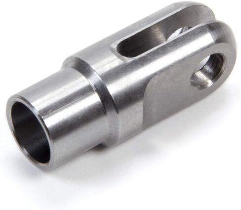 Weld-In Slot Clevis - 3/4 x .058 | Tube End | Weld-On | 0.195 in Slot | 5/16 in Bore | 3/4 in Tube | 0.058 in Wall | Chromoly - Natural Finish | Each in Saudi Arabia
