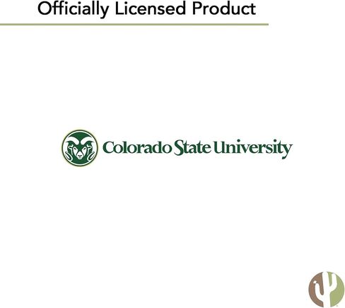 Desert Cactus Colorado State University Neck Tie CSU Rams 100% Polyester Necktie with Logo, Officially Licensed in Saudi Arabia