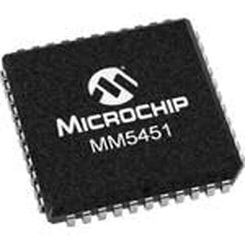 تقنية Microchip، MM5451YV، مشغل LED - 5V/9VV - 44-Pin PLCC - أنبوب (26 عنصر/عناصر) in Kuwait