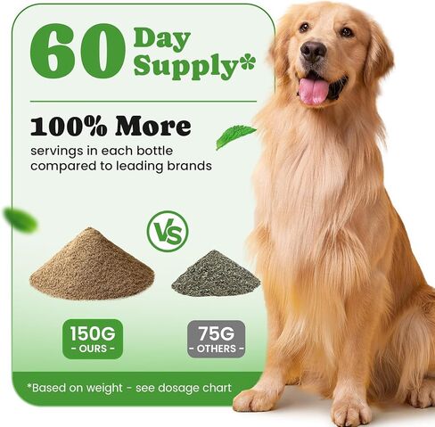 Pet Oral Health Dental Powder for Teeth clening – Powerful Tartar Removal, Supports Healthy Teeth, Suitable for Dogs & Cats in Kuwait