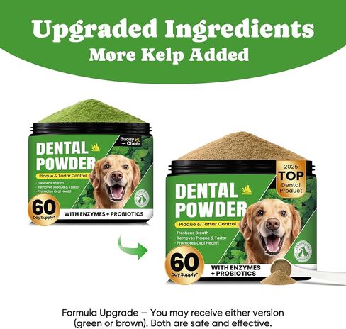 Pet Oral Health Dental Powder for Teeth clening – Powerful Tartar Removal, Supports Healthy Teeth, Suitable for Dogs & Cats in Kuwait