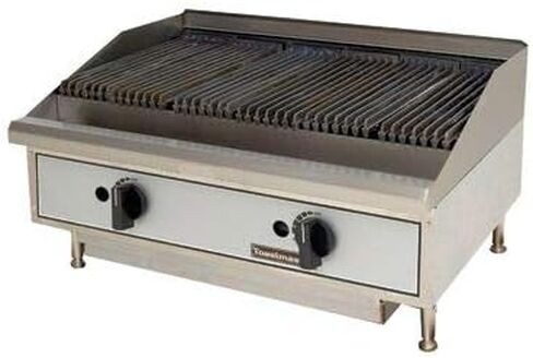 Toastmaster TMRC24 24" Stainless Steel Charbroiler, Gas, Countertop 30,000 BTU in Saudi Arabia