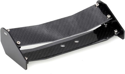 LCX Racing 1/16 RC Trcuk Carbon Carbon Care Wing Car Spoilers for Losi Mini-B Buggy ، ترقية أجزاء الملحقات (رمادي) in Saudi Arabia