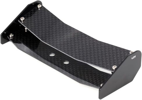 LCX Racing 1/16 RC Trcuk Carbon Carbon Care Wing Car Spoilers for Losi Mini-B Buggy ، ترقية أجزاء الملحقات (رمادي) in Saudi Arabia