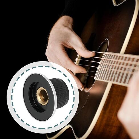 SING F LTD 6 قطعة 1/4 "مقابض جيتار أمبير عتيقة 23x14 مللي متر أسود لدواسات مكبرات الصوت in Saudi Arabia