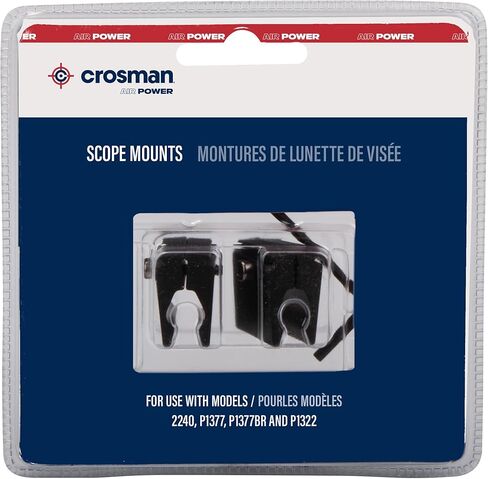 Crosman 459MTC 4-Piece 3/8-Inch Airgun Scope Dovetail Mount Rings in Kuwait