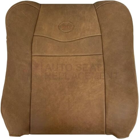 2001 2002 2003 Ford F150 King Ranch Present Cover Presety President Presented ، متوافق مع Ford F150 King Ranch Tan - جميع جلد البقر الأصلي (Full Front (4 PCS+ Hog Ring Plier)) in Kuwait