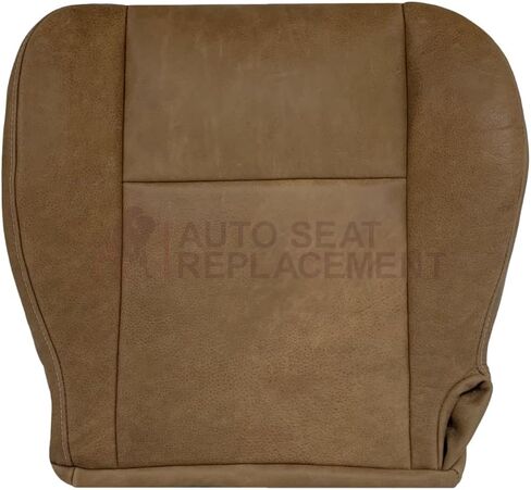 2001 2002 2003 Ford F150 King Ranch Genuine Leather Seat Cover Replacement, Compatible with Ford F150 King Ranch Tan - All Cowhide Genuine Leather (Full Front (4 Pcs+ Hog Ring Plier)) in Kuwait
