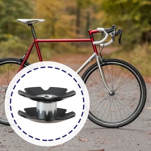 2 Pcs Bicycle Front Fork Bowl Set Star Nuts Fit for 1 1/4 Inch Diameter Front Fork in Saudi Arabia
