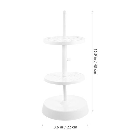 Laboratory Micropipette Stand Plastic Round Pipette Rack Vertical Holder for Laboratory Pipettes Scientific Supply with Scale Suitable for Lab Use in Kuwait