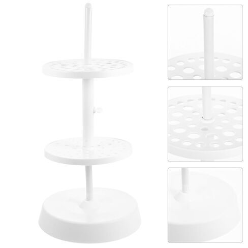Laboratory Micropipette Stand Plastic Round Pipette Rack Vertical Holder for Laboratory Pipettes Scientific Supply with Scale Suitable for Lab Use in Kuwait