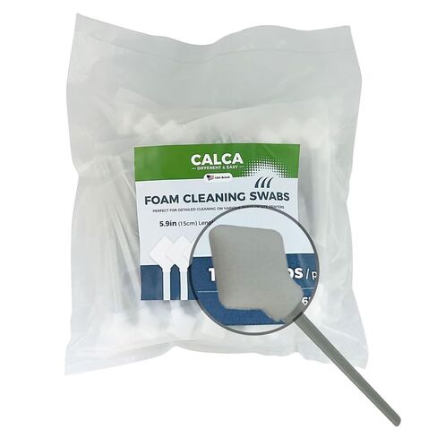 CALCA 100pcs 5.9" Foam Cleaning Swabs for Inkjet Printer and DTF Printers, 5.9in Big Foam Swabs Sponge Swab Sticks Compatible with E1*pson/Roland/Mimaki/Mutoh Print Heads in Kuwait