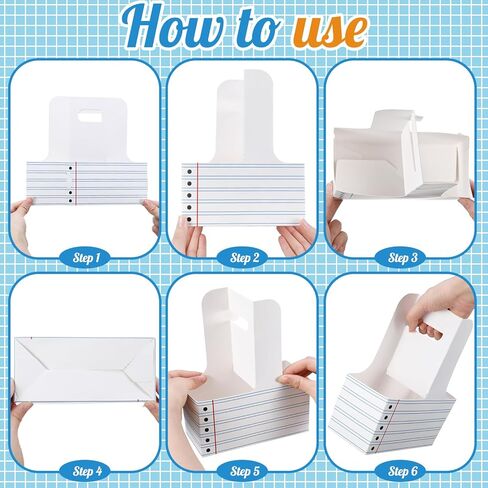 Ferrochef 12 مجموعة من هدايا تقدير المعلمين، 2 كوب حامل للمشروبات مع بطاقة تهنئة، شريط شكر، حامل أكواب للاستعمال مرة واحدة مع مقبض لهدايا عيد ميلاد المدرسة ويوم المعلمين in Kuwait