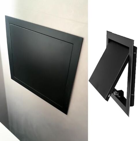 Waterproof Access Door Panel for Drywall - Magnetic Push-Button Switch, Ideal for Bathroom Services, 40x50cm (16x20in) Access Hole Cover in Kuwait