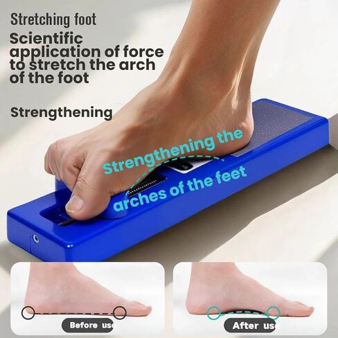 مدرب احترافي لتقوية الكاحل وقوس القدم، جهاز تمرين القدم باليه لتقوية القدم، جهاز تمرين الباليه بساق واحدة، منزلق توازن العلاج الطبيعي، بيج in Kuwait