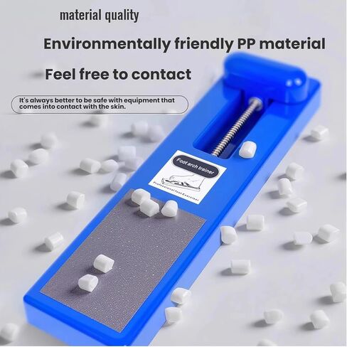 مدرب احترافي لتقوية الكاحل وقوس القدم، جهاز تمرين القدم باليه لتقوية القدم، جهاز تمرين الباليه بساق واحدة، منزلق توازن العلاج الطبيعي، بيج in Kuwait