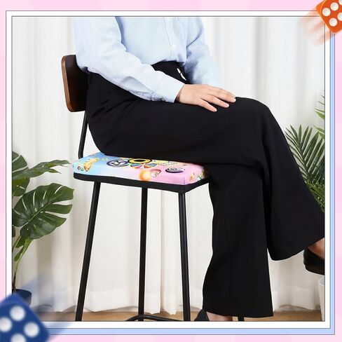 Thyle 2 Pack Bingo Night Comfort Seat Cushion Set 2" Cushion with Strap & Handles Comfortable Chair Pillow for Bingo Nights Gaming, Events, and Home Use in Saudi Arabia