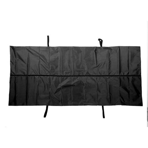 lyrlody Cadaver Bag, Leakage Proof 210D Water Proof Body Storage Bag with Reinforced Handles for Funeral Supplies Hospital Home 78.7 X 35.4in (Black) in Saudi Arabia