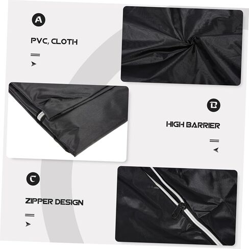 PRETYZOOM Windproof Body Storage Bag for Corpse Disposal Cadaver Bag with High Barrier and Impermeability Lightweight Funeral Supply for Home Hospital and Crematorium Use in Saudi Arabia