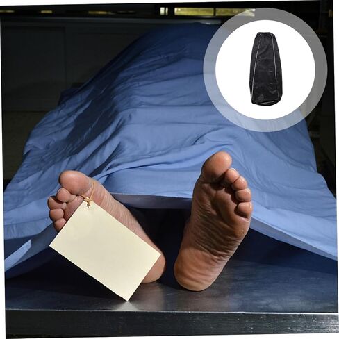 PRETYZOOM Windproof Body Storage Bag for Corpse Disposal Cadaver Bag with High Barrier and Impermeability Lightweight Funeral Supply for Home Hospital and Crematorium Use in Saudi Arabia