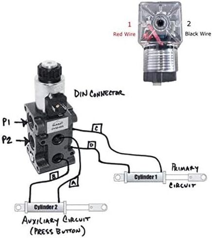 Summit Hydraulics Hydraulic Multiplier Selector Diverter Valve w/Joystick Handle, 13 GPM in Saudi Arabia