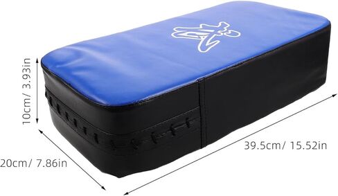 VALICLUD Taekwondo Kick Shield سميكة من البولي يوريثان وسادة التركيز الزرقاء معدات تدريب فنون الدفاع عن النفس للمنزل الملاكمة الصالة الرياضية وممارسة الكيك بوكسينغ in Saudi Arabia