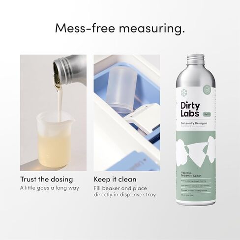 Dirty Labs | Reusable Silicone Measuring Beaker | Up tp 16 mL | Washable | For Use with Dirty Labs Bioenzyme Liquid Laundry Detergent in Kuwait