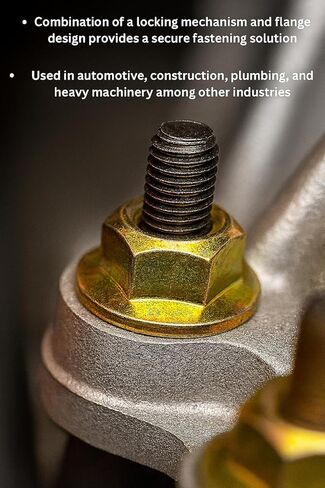 (100 قطعة) 5/16 "-18 درجة 8 شفة سداسية عزم الدوران السائد صواميل قفل علوي زنك أصفر ثلاثي التكافؤ وشمع in Kuwait